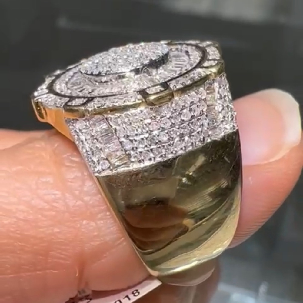 10k solid gold NOT PLATED NOT CZ + FREE APPRAISAL dou. FREE posh authentication! - Picture 3 of 4
